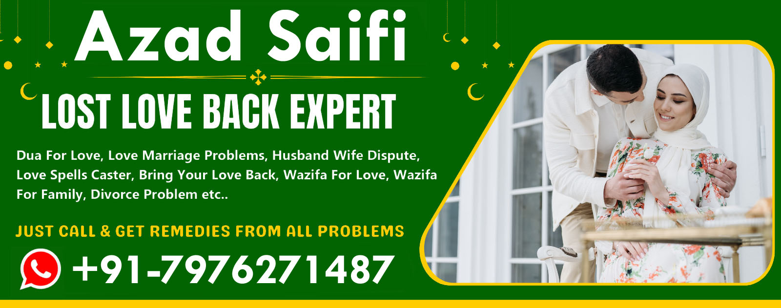 World Famous Maulana Azad Saifi +91-7976271487